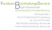 Birgitt Habersetzer - Buchhalterin in Pfaffenhofen a.d.Glonn OT Egenburg